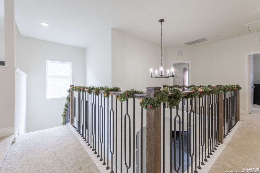 Furnished interior view inside a new home in , San Antonio (Image 21). Furnished interior view inside a new home in , San Antonio (Image 21).