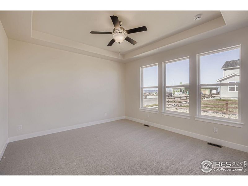 Spacious, unfurnished interior of a new home in RainDance National 60/70, Windsor (Image 21).