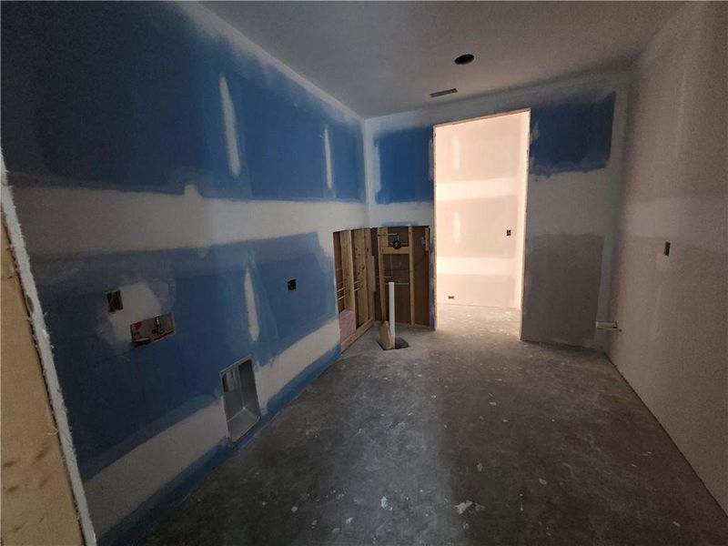 In-progress construction of a new home in , Acworth, GA (Image 18).
