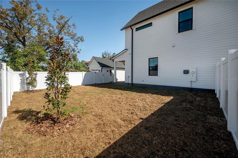 Exterior details and patio area of a home in , Tampa (Image 33). Exterior details and patio area of a home in , Tampa (Image 33).