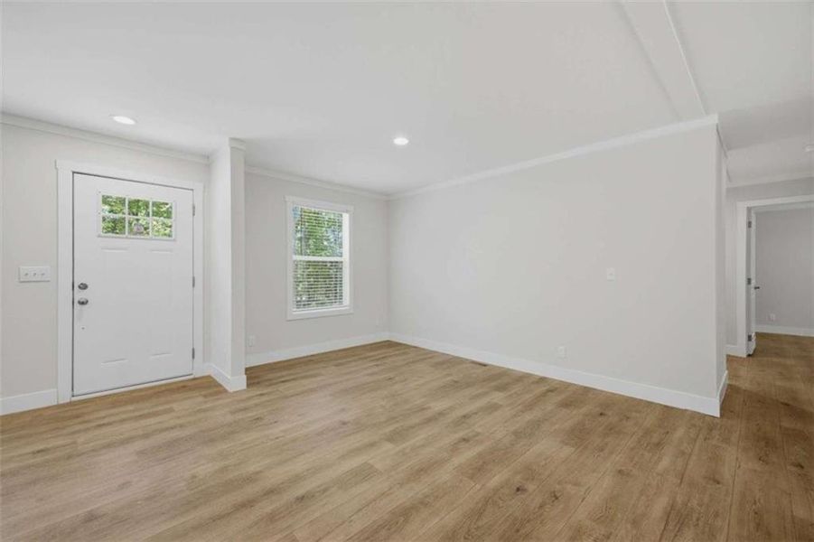 Spacious, unfurnished interior of a new home in , Eatonton (Image 13). Spacious, unfurnished interior of a new home in , Eatonton (Image 13).