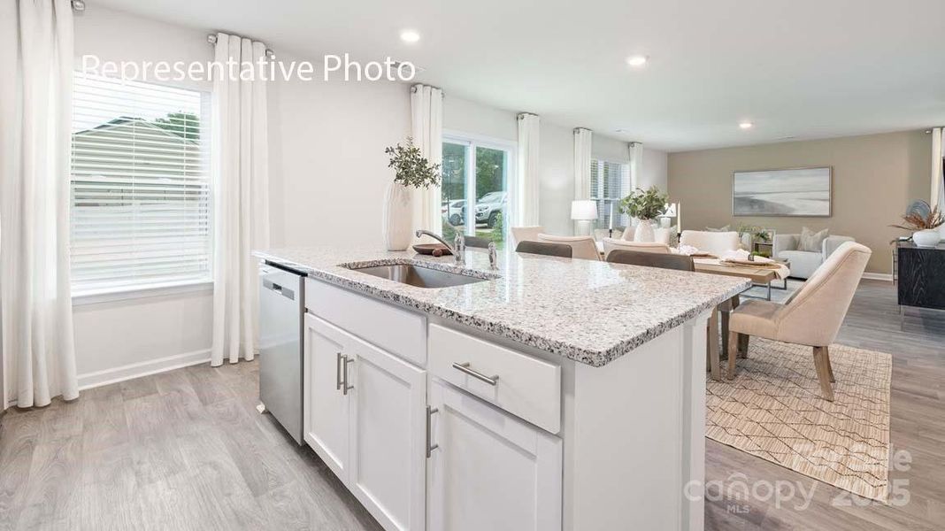 Furnished interior view inside a new home in Cramer Estates, Gastonia (Image 12).