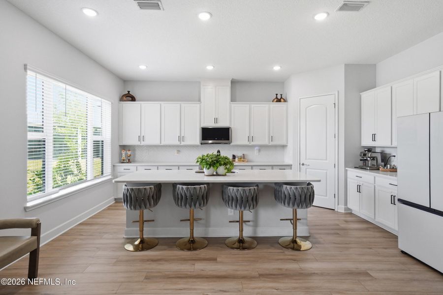 Furnished interior view inside a new home in , St. Augustine (Image 14).