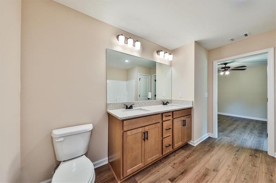 Furnished interior view inside a new home in , Rockmart (Image 6).