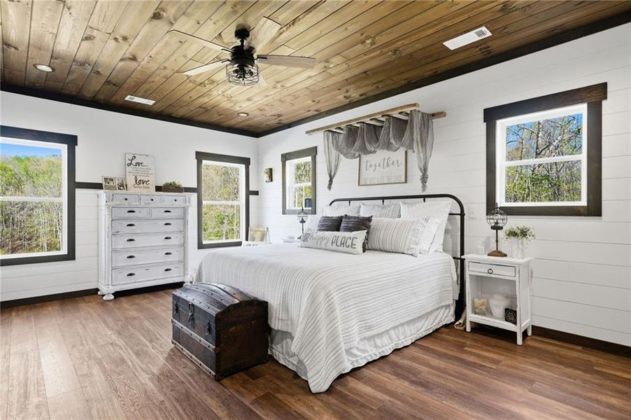 Furnished interior view inside a new home in , Talking Rock (Image 17).