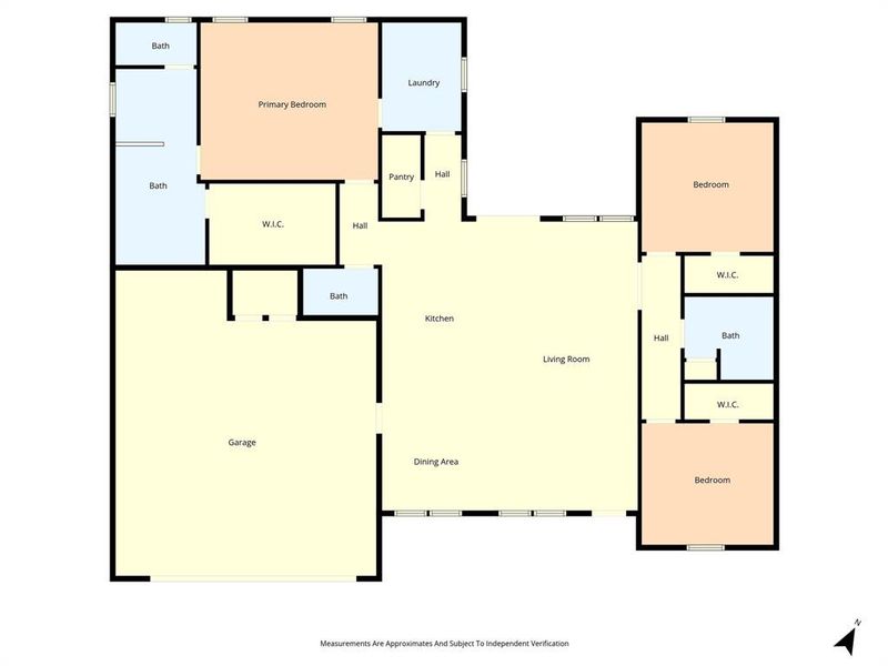 2D floor plan layout of this home in , Woodway, TX (Image 5).