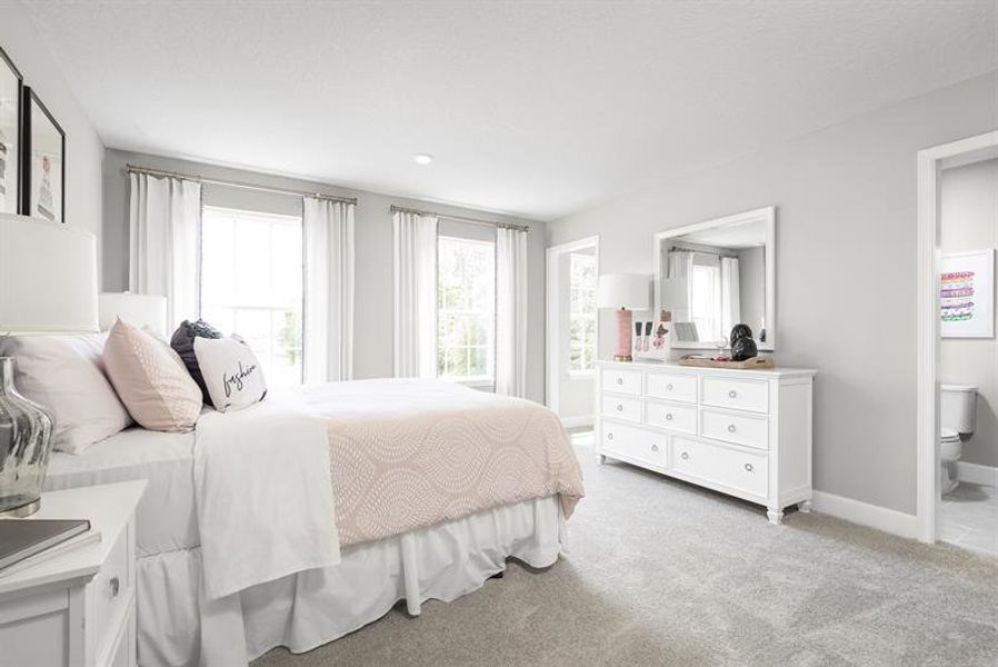 Furnished interior view inside a new home in Brooks Landing, Titusville (Image 8).