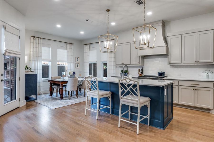 Furnished interior view inside a new home in , Dallas (Image 11).