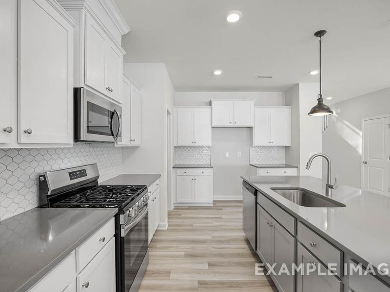 Furnished interior view inside a new home in Gregory Village, Lillington (Image 8).