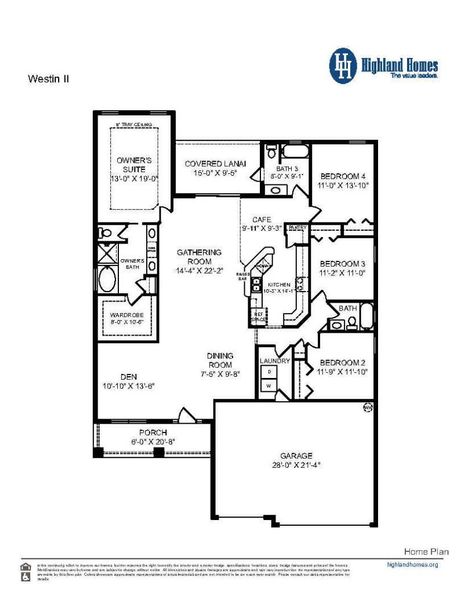 Westin II - Home Layout