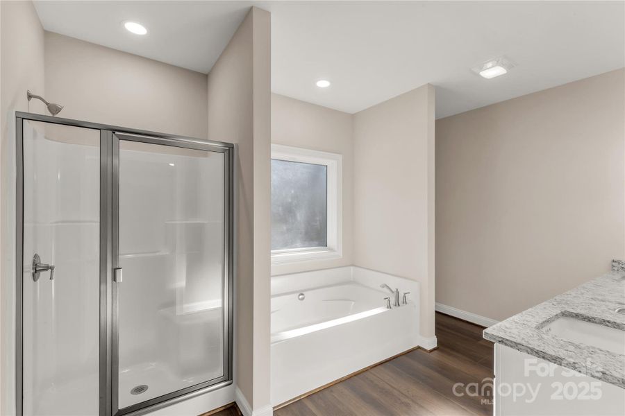 Furnished interior view inside a new home in , York (Image 7).