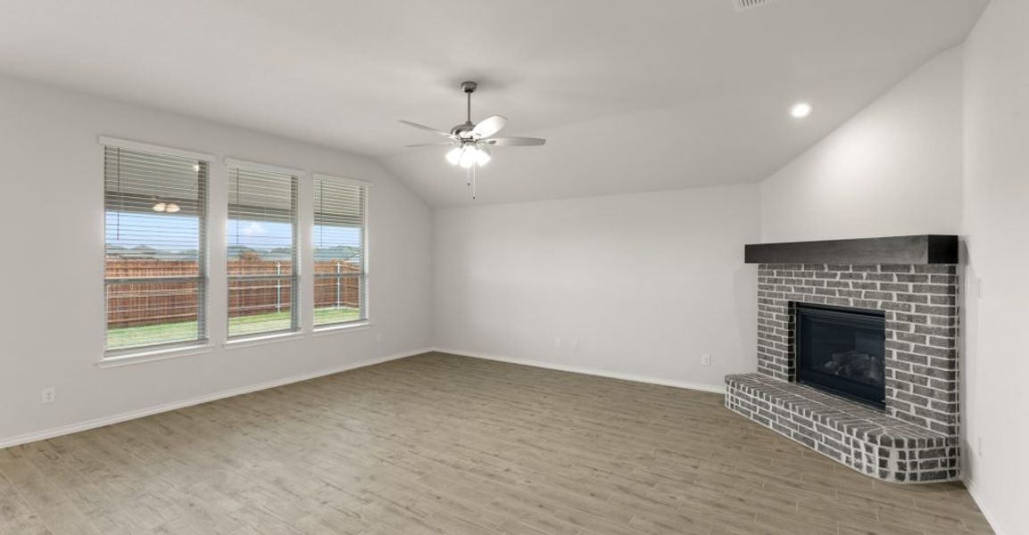 Representative exterior photo of a completed home built from the Hampton II by Impression Homes in Stone Eagle, Azle, TX (Image 9). Representative exterior photo of a completed home built from the Hampton II by Impression Homes in Stone Eagle, Azle, TX (Image 9).