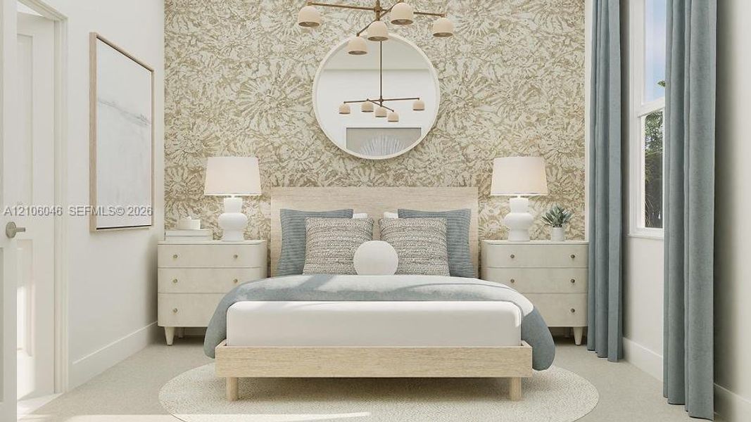 Furnished interior view inside a new home in Sunstone, Homestead (Image 7).