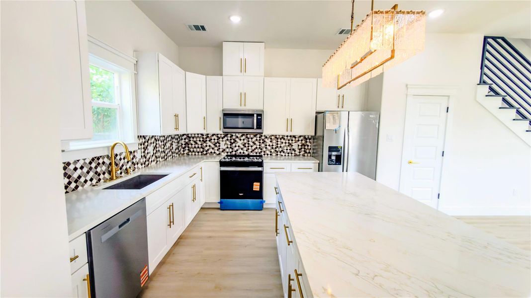 Kitchen/Dining/Living