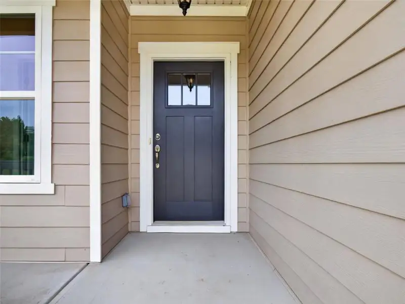 Exterior details and patio area of a home in High Shoals, Dallas (Image 2). Exterior details and patio area of a home in High Shoals, Dallas (Image 2).