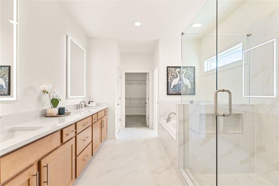 Furnished interior view inside a new home in , Gainesville (Image 59).