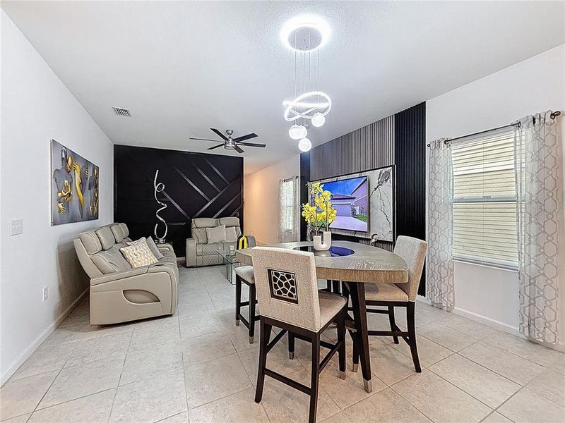 Furnished interior view inside a new home in , Groveland (Image 5).