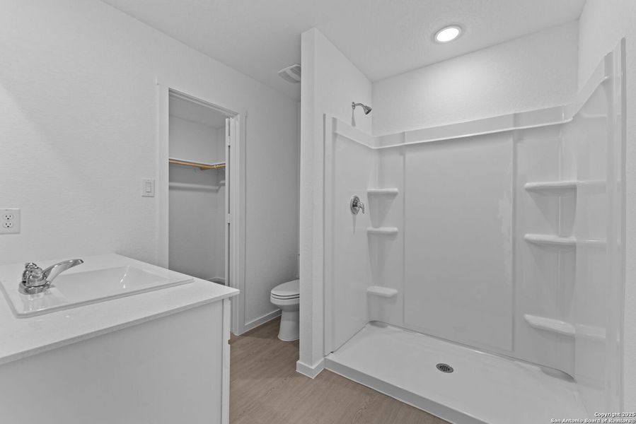 Furnished interior view inside a new home in Waterwheel: Cottage Collection, San Antonio (Image 5).