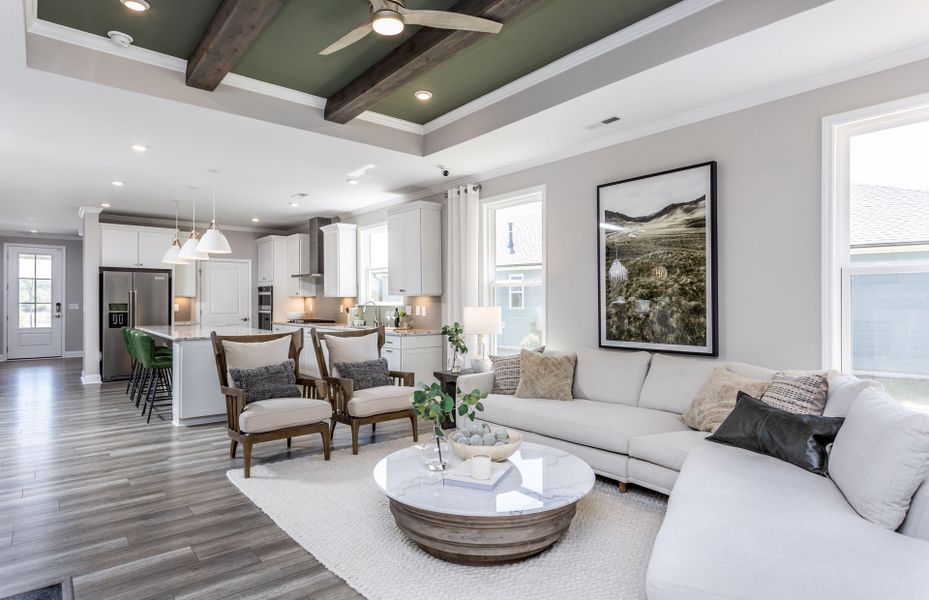 Representative furnished interior of a home built from the Mainstay by Del Webb in Del Webb at Chatham Park, Pittsboro (Image 16).