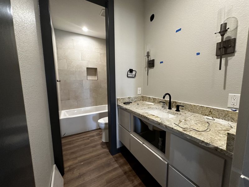 Construction in progress for homes built from the Zephyer 1 by Zeal Home Builders in Saddle Crest Estates, Weatherford, TX (Image 15).