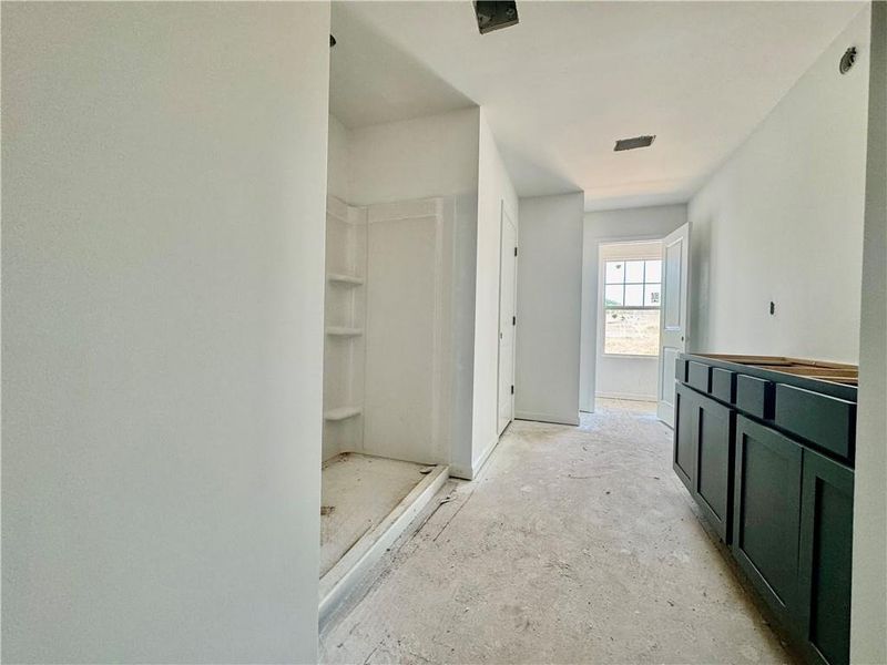 In-progress construction of a new home in Eastlyn Crossing, Flowery Branch, GA (Image 10).