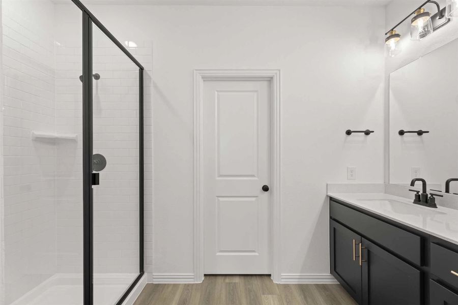 Primary Bathroom Representative Photo featuring the Noir Collection