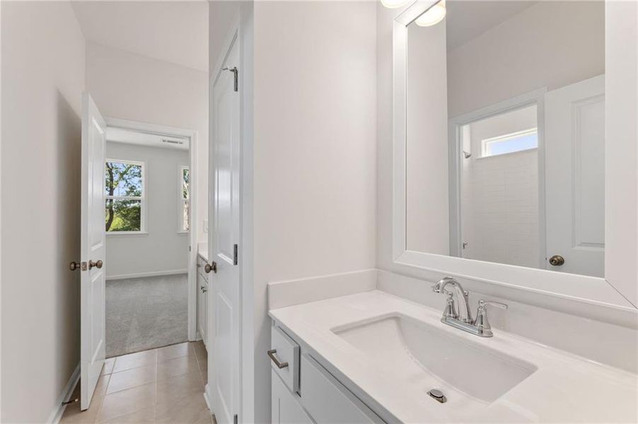 Furnished interior view inside a new home in Chattahoochee Reserve, Cumming (Image 19).