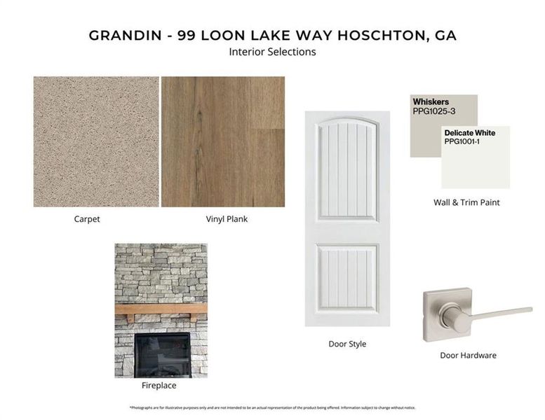 Sample of building materials used in homes in Twin Lakes, Hoschton (Image 5). Sample of building materials used in homes in Twin Lakes, Hoschton (Image 5).