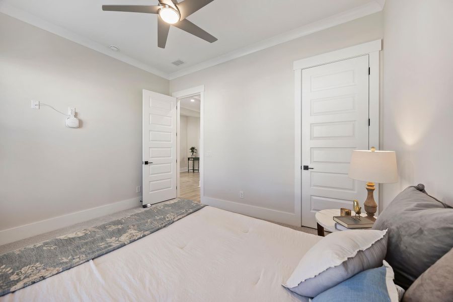 Furnished interior view inside a new home in , Hardeeville (Image 35).