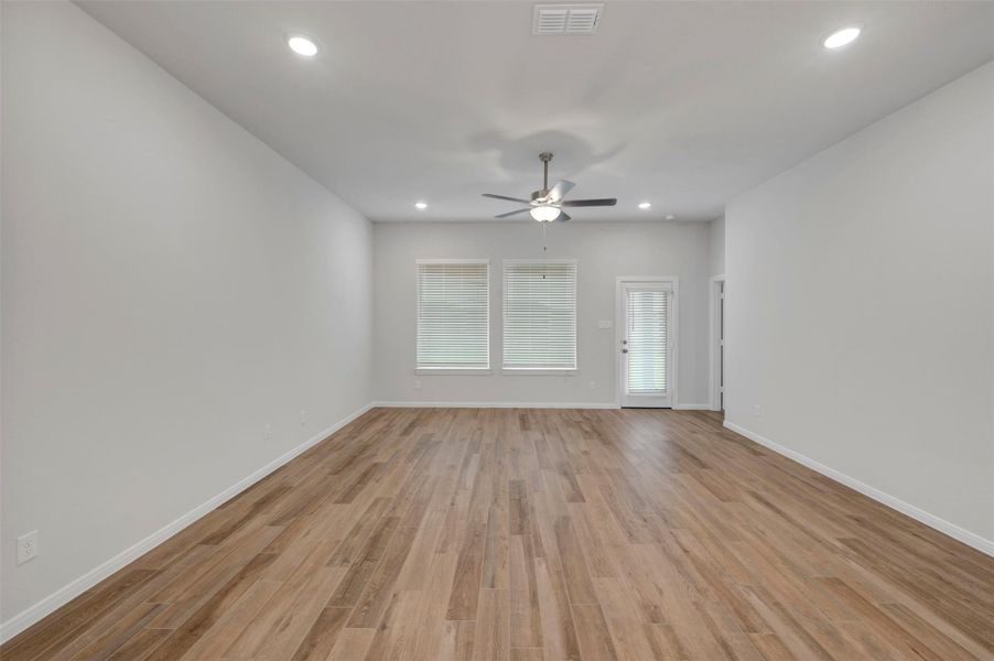 Spacious, unfurnished interior of a new home in Austin Point - Terrace Collection, Richmond (Image 34).