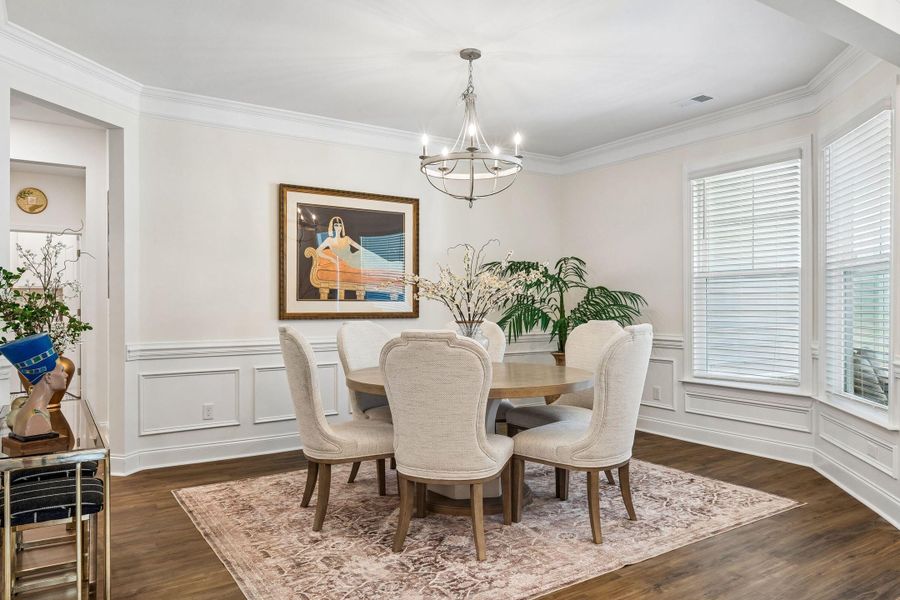 Furnished interior view inside a new home in , Huger (Image 5).