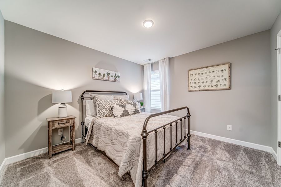 Representative furnished interior of a home built from the Crawford by Parkside Builders in The Woods, Gallatin (Image 30).