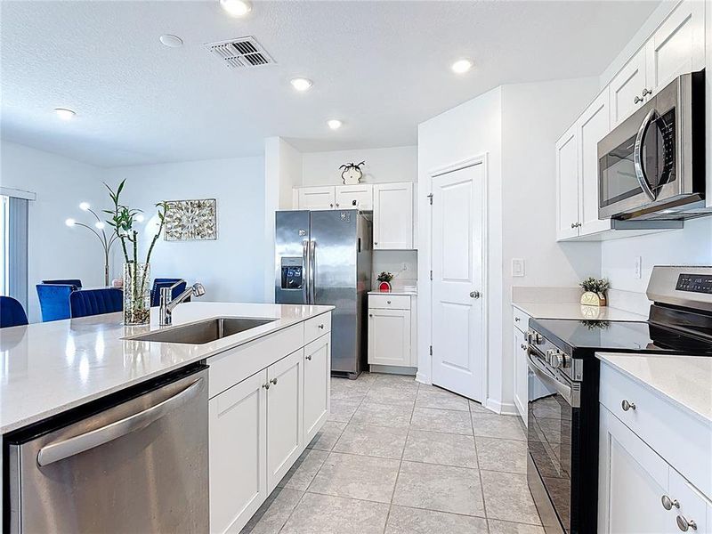 Furnished interior view inside a new home in Lawson Dunes, Haines City (Image 12).