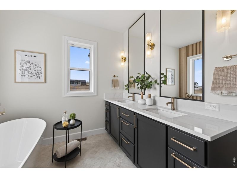 Furnished interior view inside a new home in , Severance (Image 13).