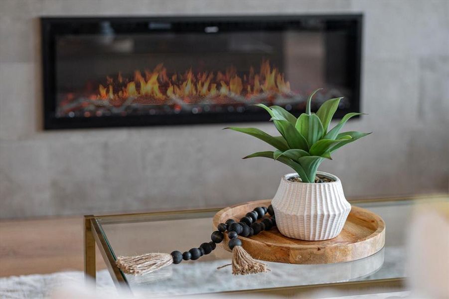 Close-up of interior finishes inside a home in University Park at Northpointe, Denton (Image 22).