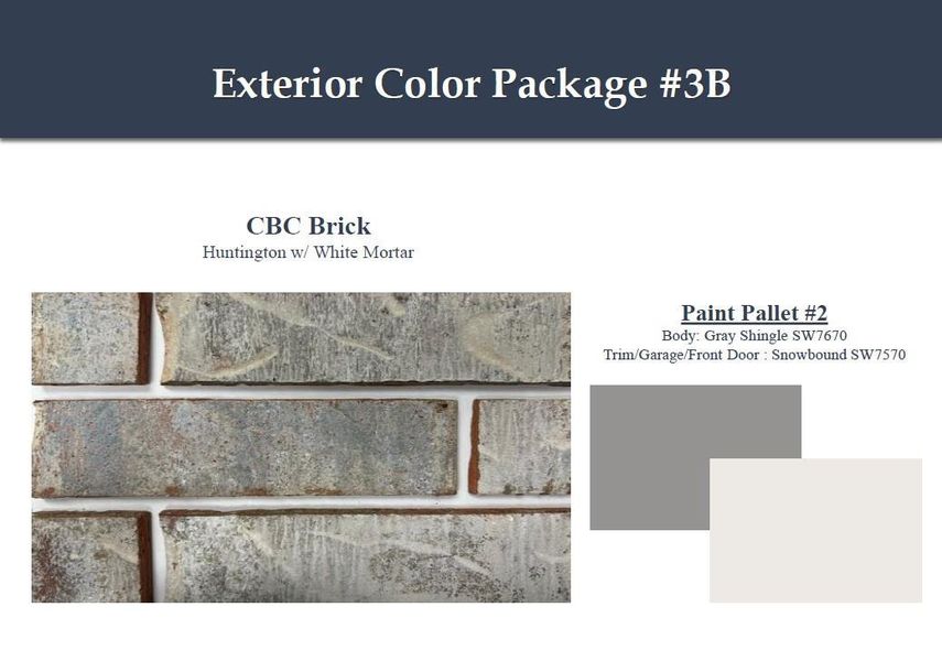 Sample of building materials used in homes in Laurel Landing 40', Alvin (Image 3).