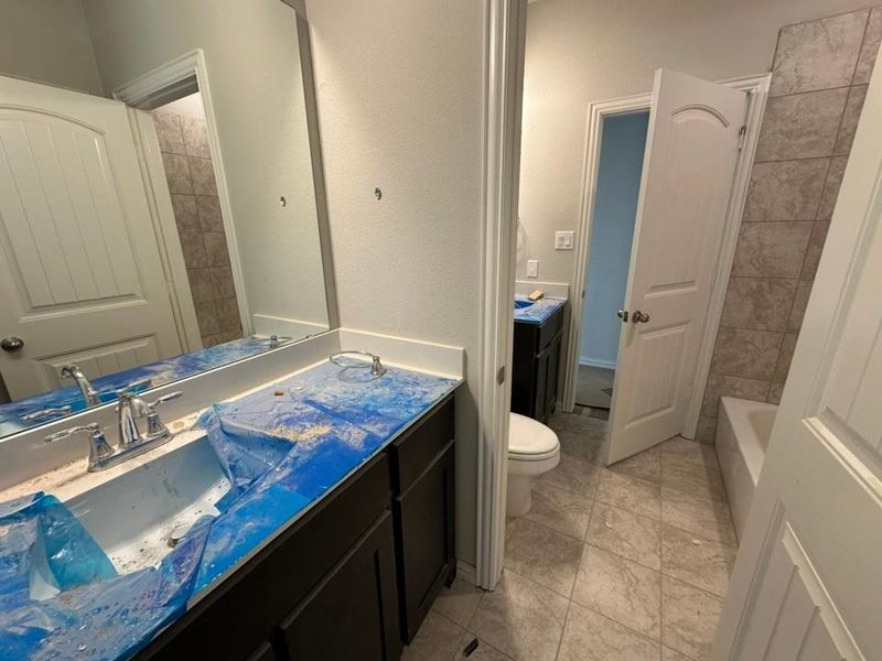 In-progress construction of a new home in Covenant Park, Springtown, TX (Image 7). In-progress construction of a new home in Covenant Park, Springtown, TX (Image 7).