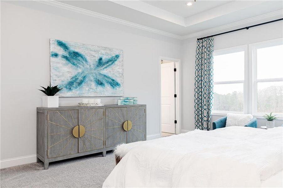 Furnished interior view inside a new home in Darlington, Loganville (Image 26).