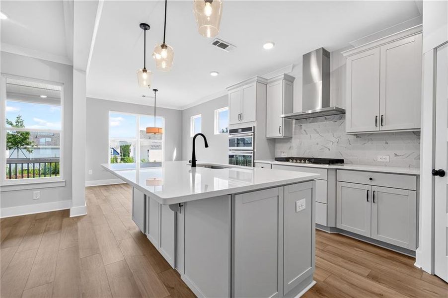 Furnished interior view inside a new home in Twin Lakes, Hoschton (Image 10).