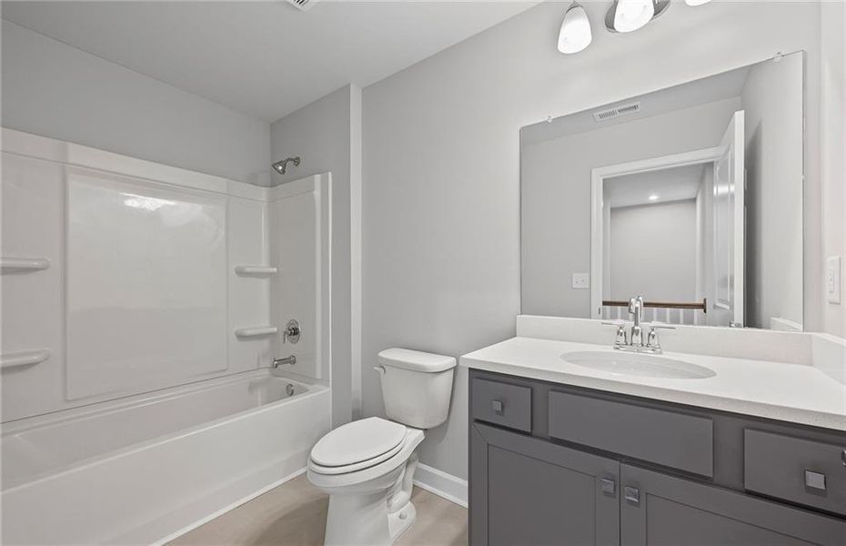 Furnished interior view inside a new home in Anderson Point Estates, McDonough (Image 12).