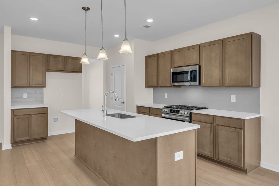 Furnished interior view inside a new home in Hampshire Hills, Columbia (Image 5).