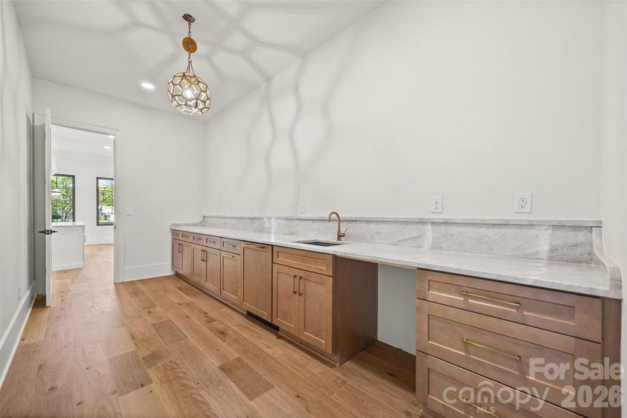 Furnished interior view inside a new home in , Charlotte (Image 9).