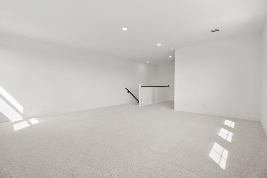 Spacious, unfurnished interior of a new home in Westland Ranch - 70' Homesites, League City (Image 35).