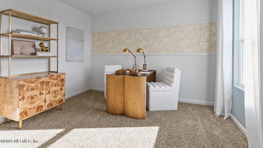 Furnished interior view inside a new home in The Arbors, Jacksonville (Image 26).