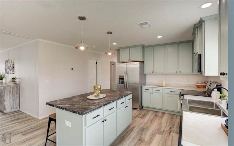 Furnished interior view inside a new home in , Griffin (Image 5).