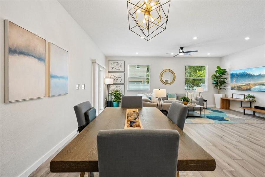 Furnished interior view inside a new home in , St. Petersburg (Image 18).