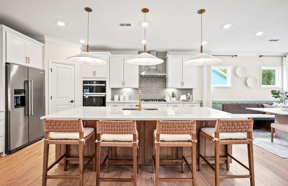 Furnished interior view inside a new home in Forest Creek, Waxhaw (Image 45).