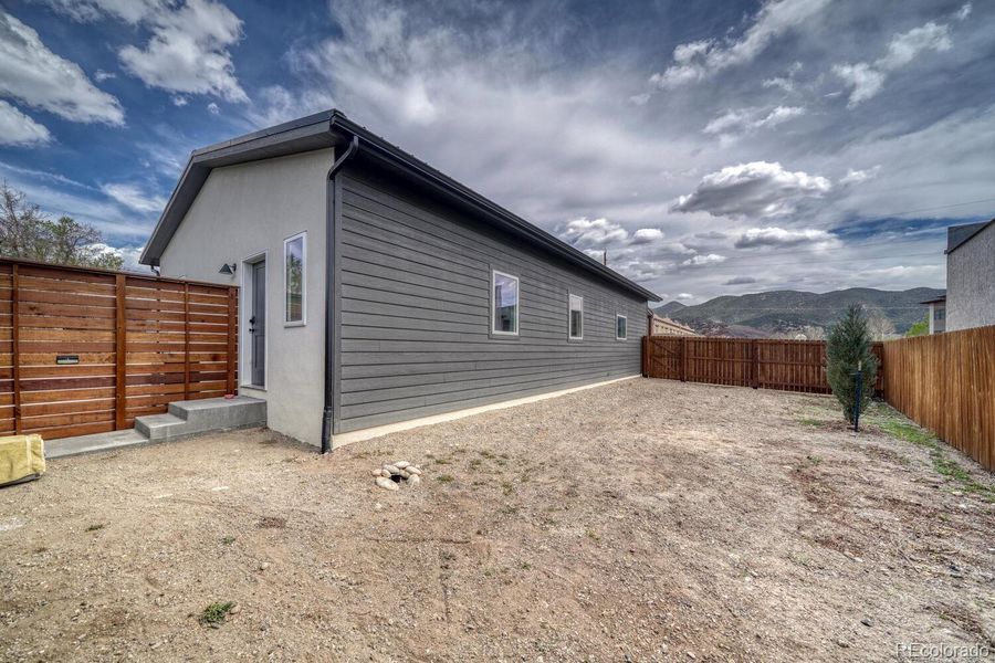 Exterior details and patio area of a home in , Salida (Image 19).