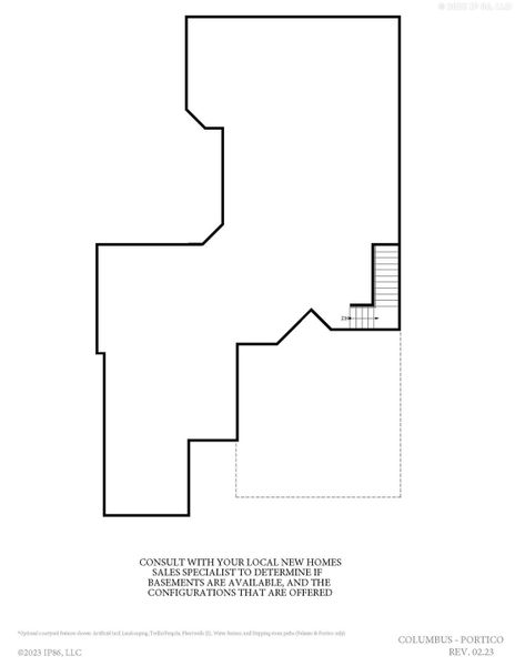 2D floor plan layout for the Portico by Epcon Communities in The Grove at Haven Hill, Lenoir City, TN (Image 31). 2D floor plan layout for the Portico by Epcon Communities in The Grove at Haven Hill, Lenoir City, TN (Image 31).
