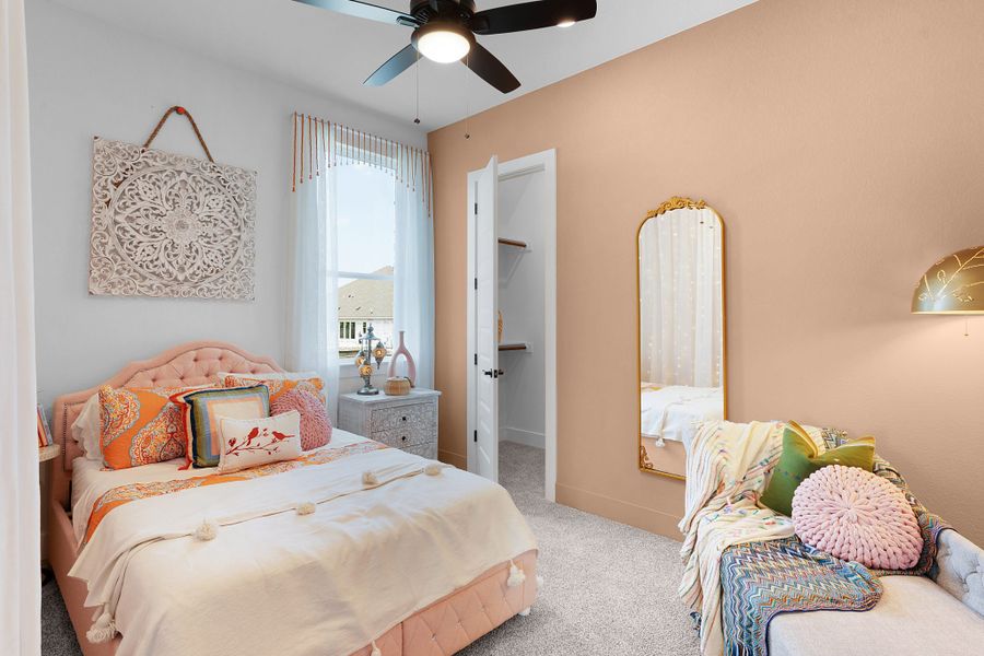 Furnished interior view inside a new home in Lariat, Liberty Hill (Image 15).